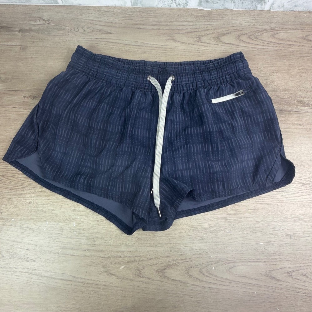 Vuori Clementine Shorts Performance Lined Navy Blue Womens S